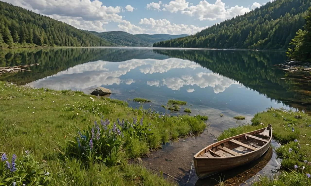 Černé jezero Šumava