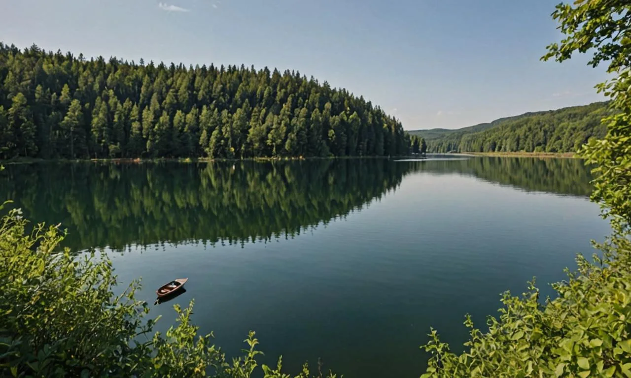 Největší jezero v České republice